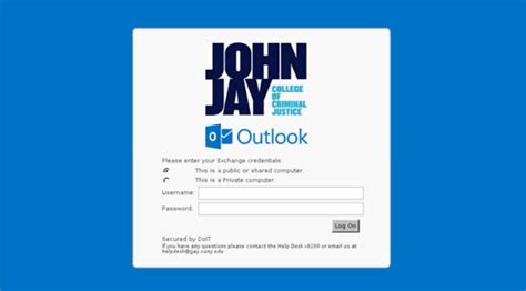 johnjay email|john jay email portal.